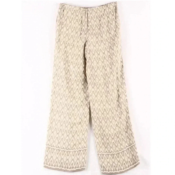 Max Studio Silky Patterned Pants S - Picture 2 of 11